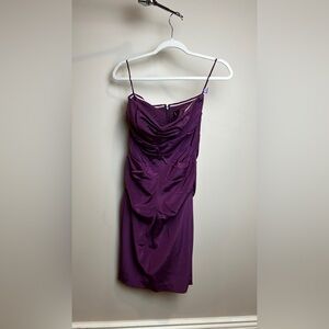 Nicole Miller Short Purple cocktail Dress